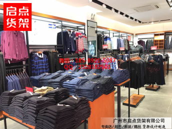 图 厂家供应喷漆服装货架时尚男装货架简约饰品摆放架 广州服装 鞋帽 箱包